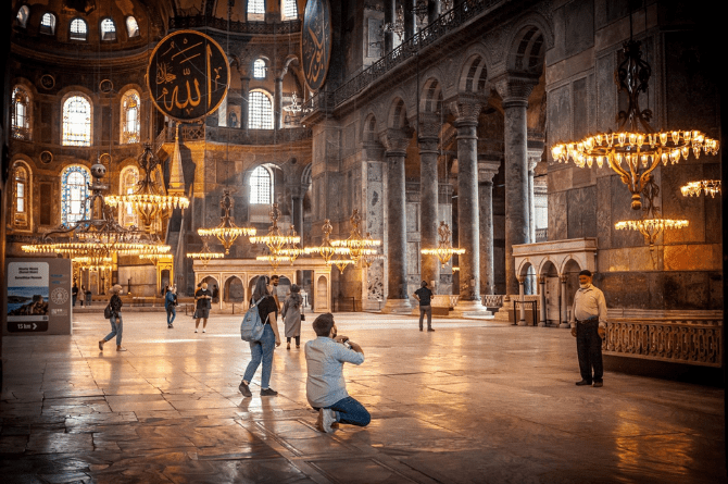 istanbul fotoğraf cekilecek yerler ayasofya